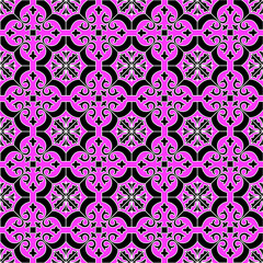 Ceramic tile seamless repeat pattern background