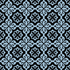 Ceramic tile seamless repeat pattern background