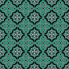 Ceramic tile seamless repeat pattern background