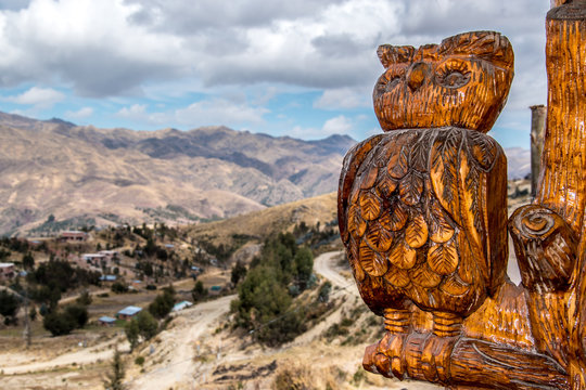 Apukunaq Tianan - La morada de los dioses - Esculturas en Cusco realizadas por Michael Monteagudo Mejia