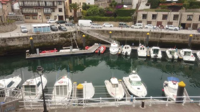 Llanes, beautiful village in the coast of Asturias,Spain