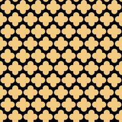Quatrefoil pattern seamless repeat background