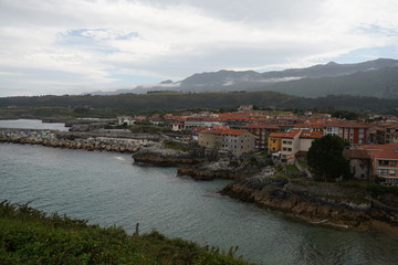 Fototapeta na wymiar Llanes, beautiful coastal village in Asturias. Spain