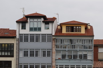 Llanes, coastal village in Asturias. Spain