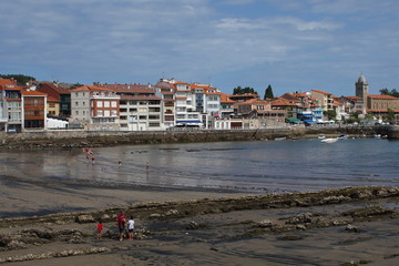 Fototapeta na wymiar Luanco. Coastal village in Asturias,Spain. 