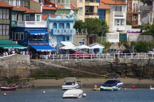 Luanco. Coastal village in Asturias,Spain. 