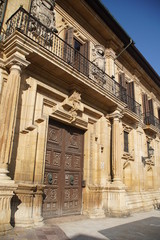 Fototapeta premium OvIedo. Building in the Historical city of Asturias,Spain.