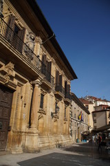 Fototapeta na wymiar OvIedo. Building in the Historical city of Asturias,Spain.