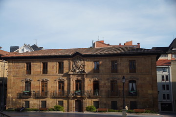 Fototapeta na wymiar OvIedo. Building in the Historical city of Asturias,Spain.