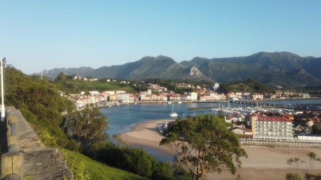Ribadesella, beautiful coastal village of Asturias,Spain