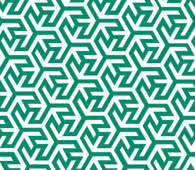 Cube line seamless repeat pattern background