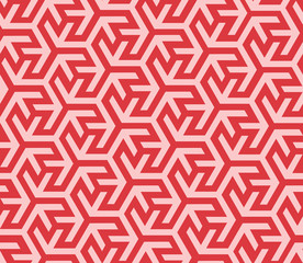 Cube line seamless repeat pattern background