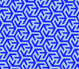 Cube line seamless repeat pattern background