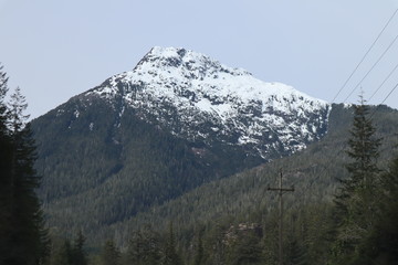 snowy mountain