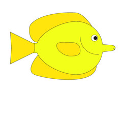 yellow tang