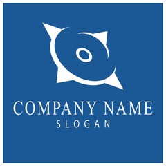 Compass Logo Template vector icon