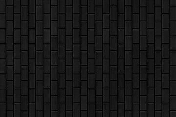 Black stone brick wall texture and seamless background , Stone brick wall pattern and background seamless
