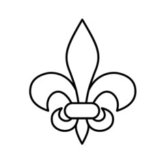 Mardi Gras fleur de lis © Antonio