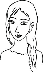 The woman drawn by my 80-year-old mother