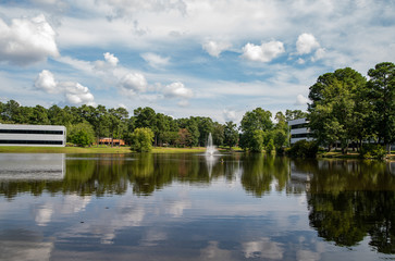 Building on Pond