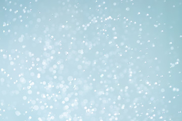 Abstract white bokeh