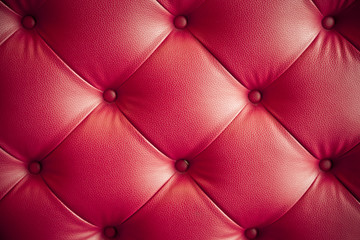 luxury red leather sofa