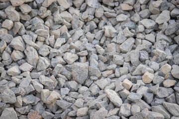 crushed stones texture for construction