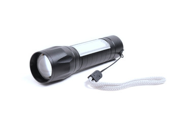 flashlight isolated on white background