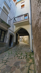 narrow street in the old town