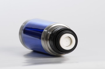 Isolated sports themo bottle on white