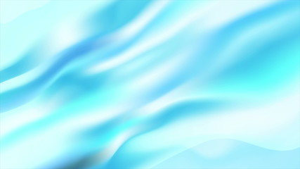 Blue and white smooth fluid waves background