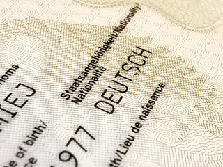 Deutscher Personalausweis und Staatsangehörigkeit Deutsch