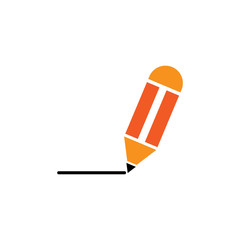 pencil icon vector design template illustration