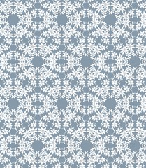 white floral pattern