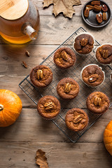 Autumn Pumpkin Muffins for Breakfast