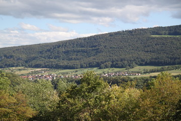 Obraz premium Landskron medieval Castle fortress