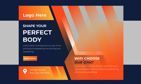 Attractive  square flyer design for a marketing company