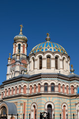 Fototapeta na wymiar Alexander Nevsky Cathedral in Lodz