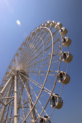 White Ferris Wheel