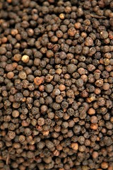 black pepper seeds close up, could be used like the background