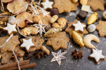 Leckere Nascherei zum Weihnachtsfest