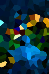 Illustration of Pixels pattern with various bright colors creates an pixelated pattern style.
