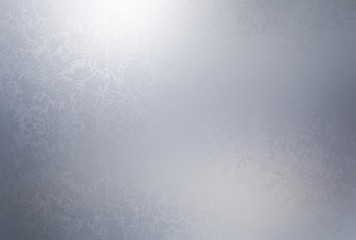 Grey half transparent frosted glass texture cover streaks pattern. Polished background abstraction.