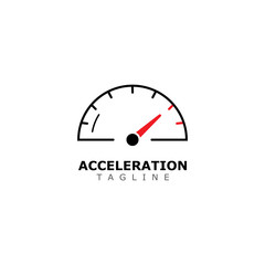 speedometer icon vector design