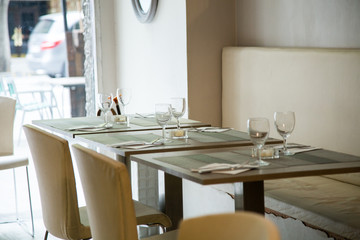 Interior from a restaurant in Spain