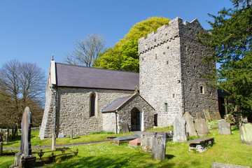 St Illtyd's Church, Ilston. A restored medieval church with Dark Age foundations. It is open during...