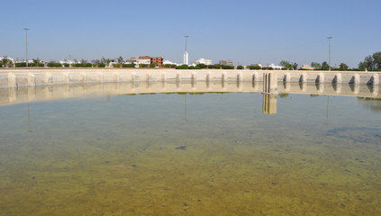 The pools Aghlabid. Kairuan. Tunis.