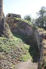 Fototapeta na wymiar Landskron medieval Castle fortress