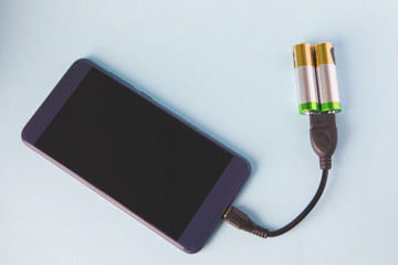 AA alkaline batteries