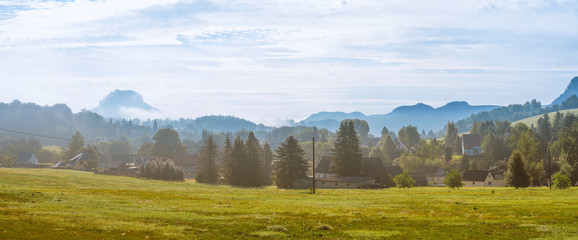 Lilienstein säschsische Schweiz im Sommer  © stylefoto24